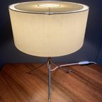 Brass Table Lamp With Round Shade 1960S thumbnail 14