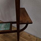 Antieke Theetafel Wijntafel Trolley Artdeco Art Nouveau thumbnail 12