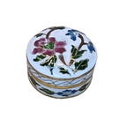 Witte Vintage Cloisonné Pillendoosje thumbnail 2