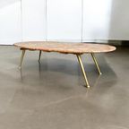 Vintage Stenen Coffee Table / Plantentafel / Bijzettafel thumbnail 2