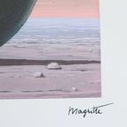 Offset Litho Naar Magritte Souvenir De Voyage 12/100 Kunstdruk thumbnail 5