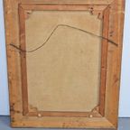 Bos Landschap Schilderij J. De Borge Olieverf Canvas Lijst thumbnail 11