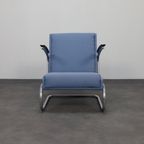 Buisframe Fauteuil S411 - W.h. Gispen Voor Mücke Melder, 1960s thumbnail 3