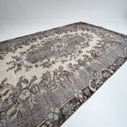 Beige Bruin Vintage Yuruk Vloerkleed 265 X 170 Cm thumbnail 3