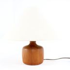Deense Teak Vintage Lamp Tafellamp thumbnail 2
