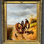 Hans Hubers (Geboren 1906) "Terugkeer Naar Huis". thumbnail 8