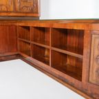 Spectacular Architectural Italian Mid-Century Cabinet From 1950’S thumbnail 10