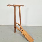 Antiek Engelse Opvouwbare Laarzenknecht, Ca. 1950 Hout thumbnail 8