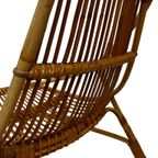 Vintage Set Van 4 Rotan Fauteuils Rohe Noordwolde 1960 thumbnail 25
