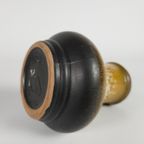 Sterhla Keramik - Vintage Vaasje - Strehla Gdr Model 9012 Fat Lava - Geel - 60'S thumbnail 5