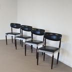 4 X Dinner Chair 1960s thumbnail 3