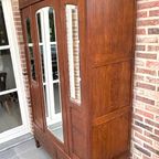 Mooie Art Nouveau Kledingkast thumbnail 8