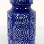 West Germany Scheurich Vaas Blauw Uienvaas '285-15' thumbnail 4