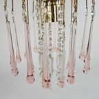 Vintage - Italiaans Design - Murano Glass Chandelier - Waterval - Kroonluchter - Paolo Venini - ‘ thumbnail 6