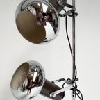 Herda Chromen Vloerlamp In Space Age-Stijl, 1970'S thumbnail 5