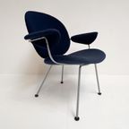 Donkerblauwe Kembo Fauteuil Van W.h. Gispen, Na 2000 thumbnail 6