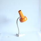 Oranje Bureaulamp Sis Leuchten 838, Duitsland 1960S thumbnail 7