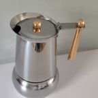Vintage Postmoderne Gb Kitty Oro Guido Bergna Mokka Pot thumbnail 8