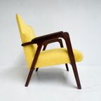 Houten Wingback Fauteuil Uit De 1960’S thumbnail 5