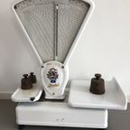 Vintage Weegschaal Berkel Ef No. 27959 Met Oude Gewichten thumbnail 3