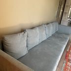 Flexform Bank Blauw Nieuw Bekleed thumbnail 4