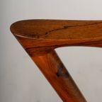 Reupholstered Rosewood Z-chair : No. 42 By Kai Kristiansen 1960s, Set Of 4 thumbnail 3