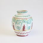 Fratelli Fanciullacci Vase With Decorations, Italy 1950S - 1960S. thumbnail 12