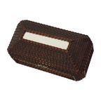 Antieke Tramp Art Doos Met Spiegels Folk Art Verzamelobject thumbnail 7