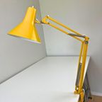 Vintage Architectenlamp Scharnierlamp Geel Industrueel thumbnail 2