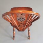 4 X Wheelback / Windsor Chairs / Marked thumbnail 6
