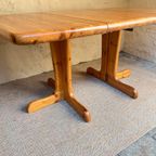 Rainer Daumiller Grenen Vintage Verlengbare Eettafel thumbnail 9