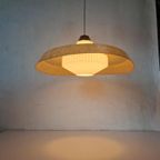 Vintage Fiberglas Bakeliet Lamp Van Louis Kalff Voor Philips thumbnail 7