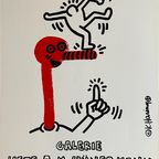 Keith Haring (1958-1990), Original 1991 Exhibition Poster thumbnail 4