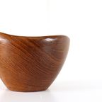 Vintage Teak Houten Schaal thumbnail 2