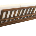 Erik Wørts Voor IKEA Kolding Bank Vintage Reupholstered thumbnail 2