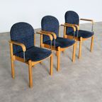 Vintage Stoelen | Armchairs | Kinnarps | Zweden thumbnail 6