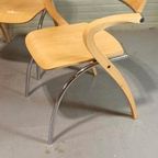 Set Van 4 Vintage Design Can Can Stoelen, Komplot thumbnail 14