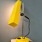 Gele Vintage Fluorescent Bureaulamp thumbnail 2