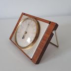 Vintage Temperatuur Meter Barometer Jaren 60 Bureau Ass. thumbnail 2