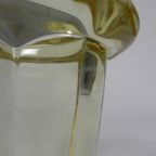 Art Deco Vaas Dik Glas Met Omgeslagen Rand, Jaren 30, Daum thumbnail 9