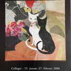 Asta S.M. Nielsen (1881-1972), Two Cats On Table, 1962, Poster Exhibition 2000 thumbnail 6