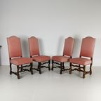Beech Os De Mouton Taperstry Toelen (Set Van 4) thumbnail 11