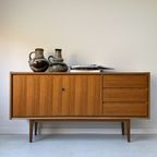 Vintage Houten Dressoir Met 3 Lades En 2 Deurtjes thumbnail 7