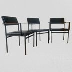 Set Van 3 Fm17 Stoelen Van Cees Braakman Voor Pastoe thumbnail 7