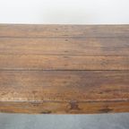 Geweldige Antieke Franse Eettafel Met Een Waanzinnig Blad Uit Eind 18e Eeuw thumbnail 14