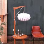 Lectuurtafeltje Met Lampenkap Bijzettafeltje Staande Lamp thumbnail 2