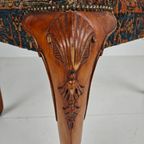 Antieke Voetenbank, Notenhout, Engels Regency, Circa 1800–1820 thumbnail 2