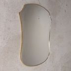 Vintage Spiegel Met Gouden Rand, Jaren 60 thumbnail 5