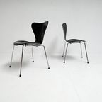 Set Van 2 Model 3107 Stoelen Van Arne Jacobsen, 1990'S thumbnail 9