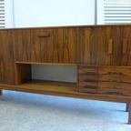 Prachtige Vintage Palissander Highboard Kast thumbnail 10
